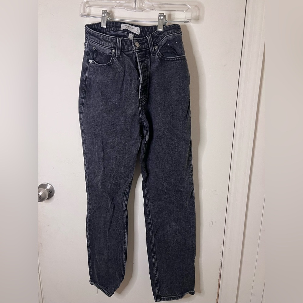 Abercrombie & Fitch The Dad High Rise Curve Love
